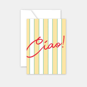 Carte pour dire un mot - Ciao