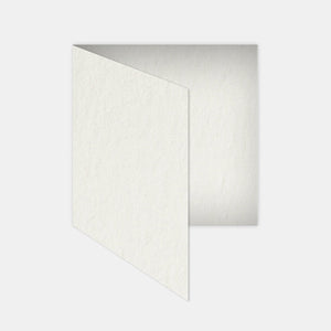 Carte pré-pliée 145x290mm milk naturel
