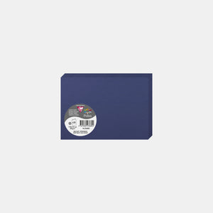 Carte pré pliée 110x210 velin 210g bleu nuit Pollen