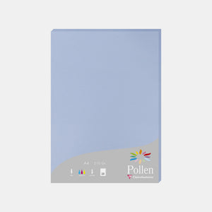 A4-Pergamentblatt, 210 g, lavendelblauer Pollen