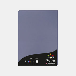 Feuille A4 velin 120g myosotis Pollen