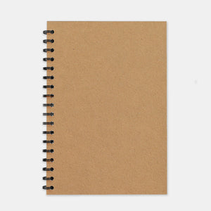 Cahier recycle kraft 180x250 pages lignées
