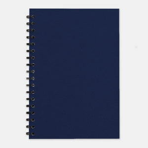 Marine recycled notebook 210x297 plain pages