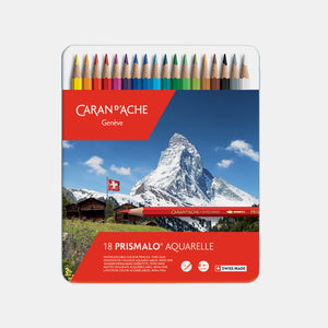 Schachtel mit 18 Prismalo-Aquarellstiften