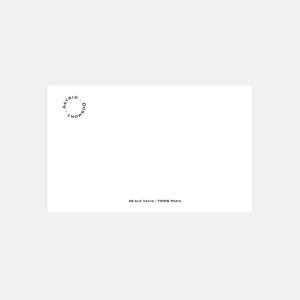 Petite carte de correspondance Moderne Cercle