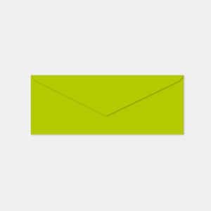 Enveloppe 72x205 mm velin vert bambou