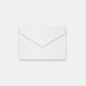 Enveloppe 90x140 mm verge écru blanc naturel
