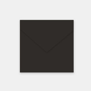 Enveloppe 155x155 mm vélin noir