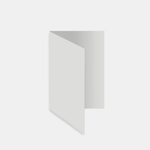 Pqt Pqt 25 cartes pré pliées 175x230 vergé blanc