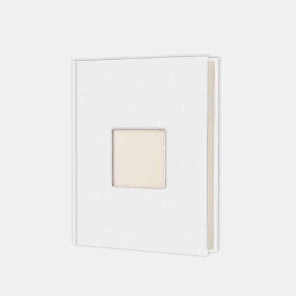 Photo album 30x24 asparagus white canvas