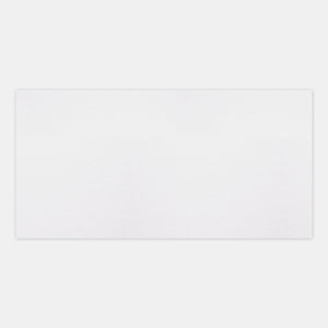 Pqt 50 cartes 105x210 vergé blanc