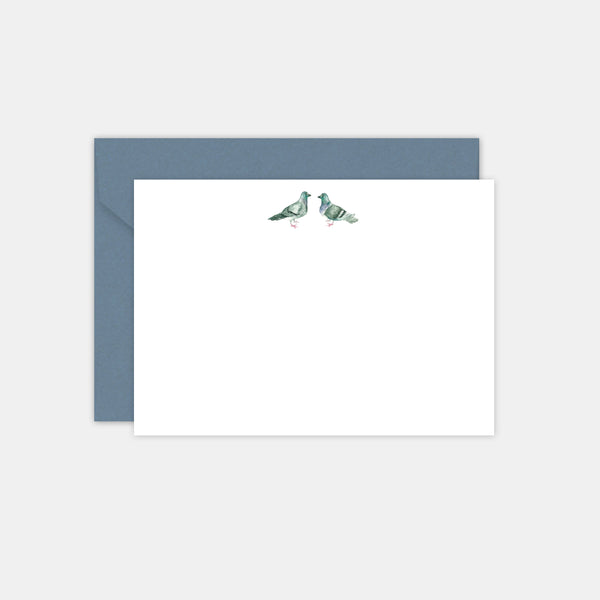 Set de Cartes et Enveloppes - Pigeons