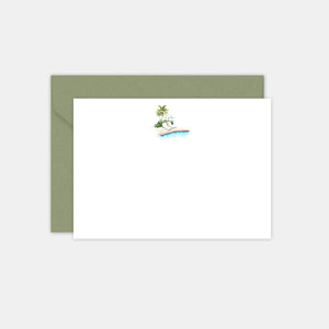 Set de Cartes et Enveloppes - Piscine