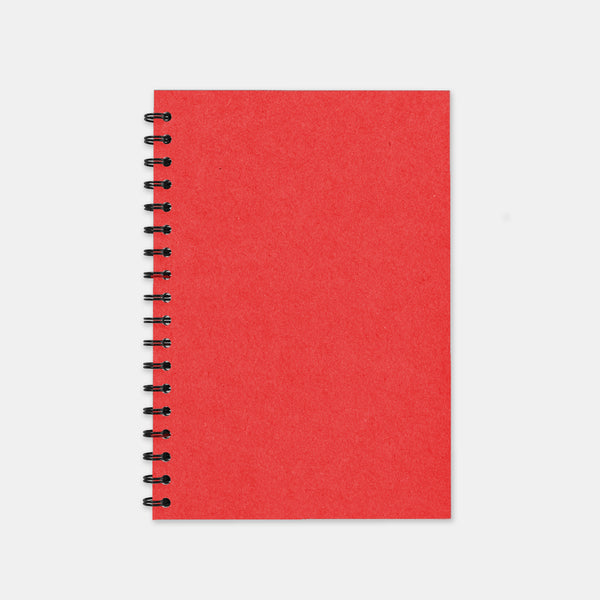 Recycled kraft notebook 148x210 lined pages