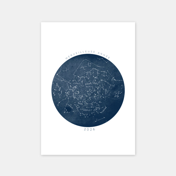 Personalized Constellations Greeting Card