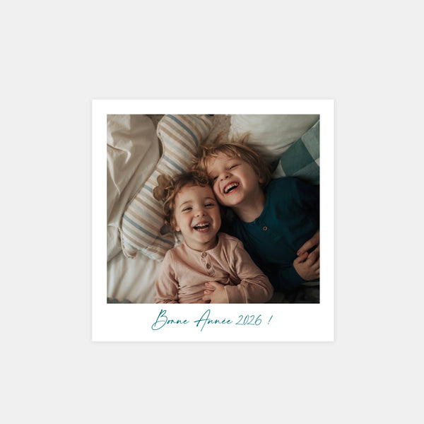 Personalized Polaroid Greeting Card