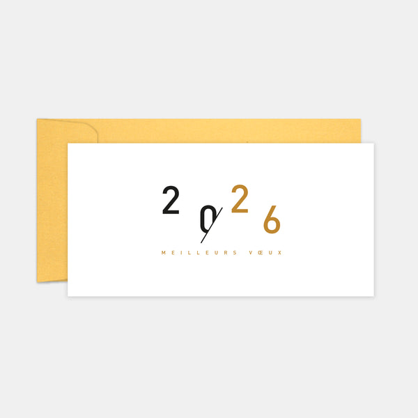Personalized slash greeting card