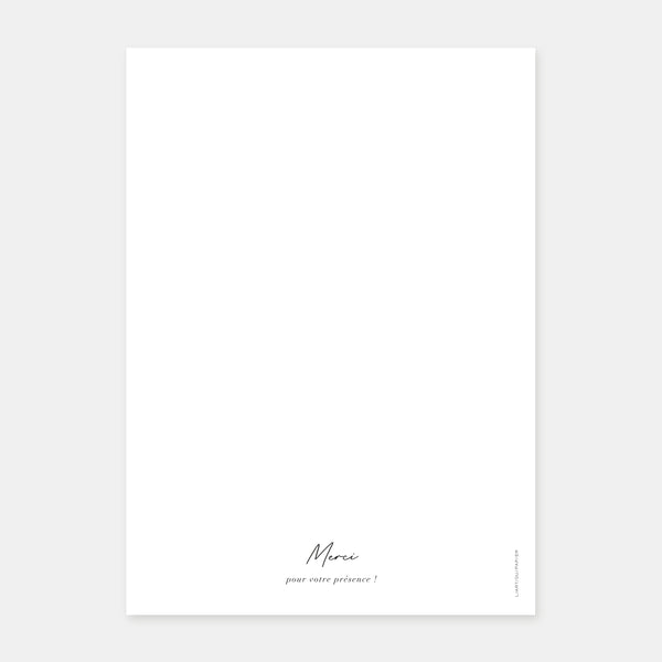Couverture livret de mariage moderne discrétion
