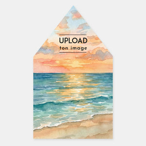 Die Auskleidung umhüllt meine Aquarelllandschaft