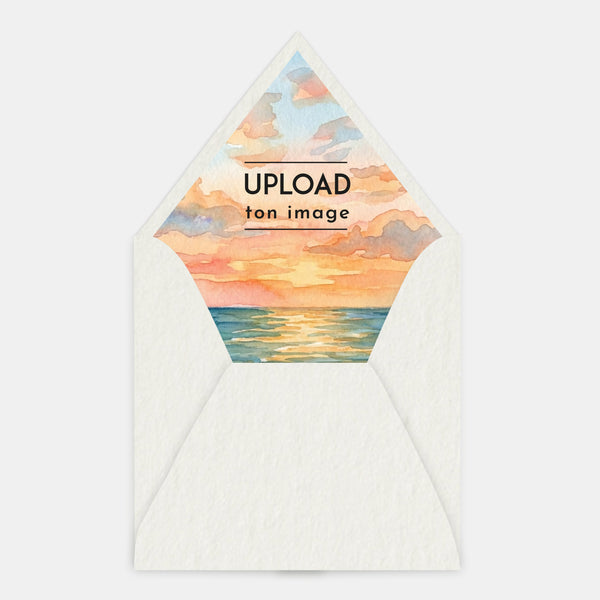 Die Auskleidung umhüllt meine Aquarelllandschaft