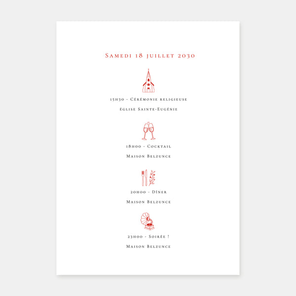 Faire-part de mariage au Pays Basque