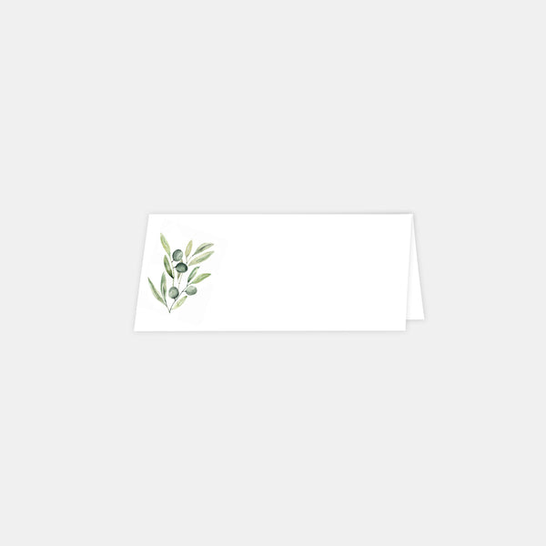 Provence-Aquarell-Platzmarkierung – 20 Stück