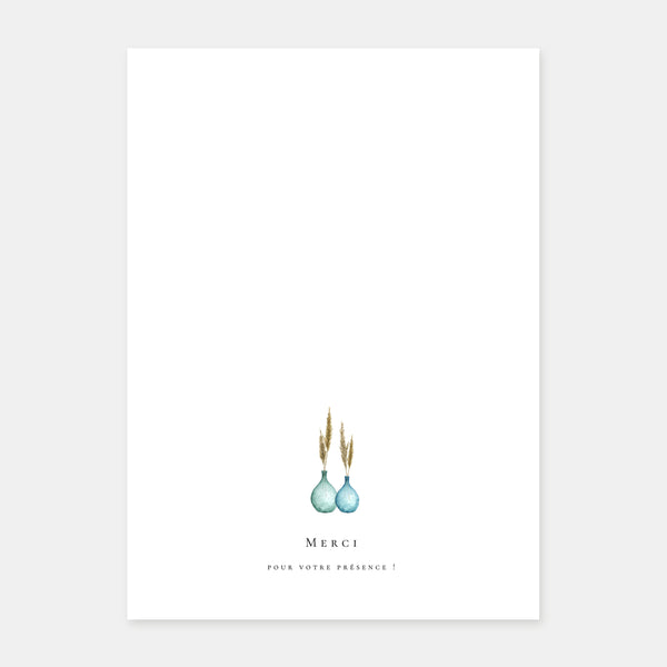 Wedding booklet the South watercolor