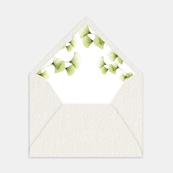 Ginkgo biloba envelope lining - 50ex