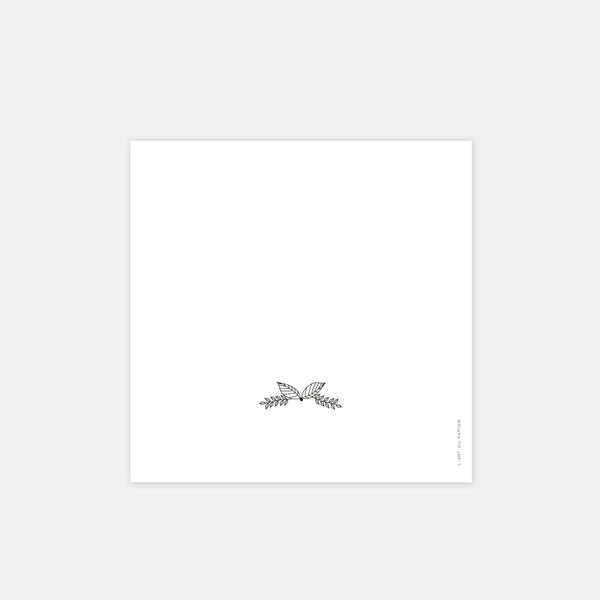 Faire-part de naissance licorne