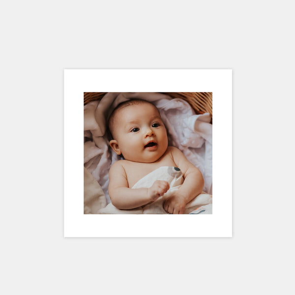 Faire-part de naissance arc en ciel