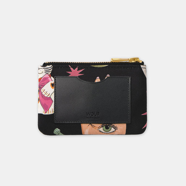 Leopard mini clutch