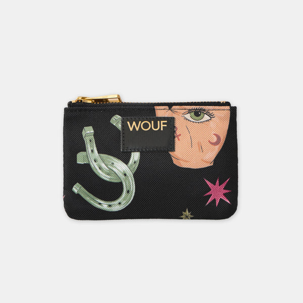 Leopard mini clutch