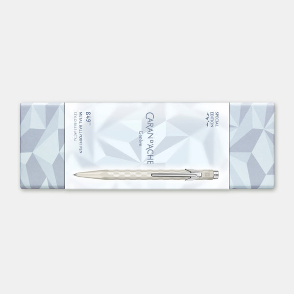 Stylo bille 849 Alpine Frost Blanc