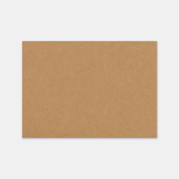 Card 105x148mm kraft material