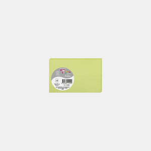 Carte 82X128 velin 210g vert bourgeon Pollen