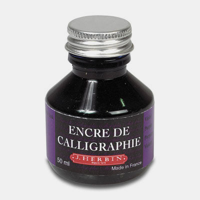 bouteille 50 ml encre de calligraphie violet