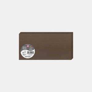 Pre-folded card 213x213 vellum 210g taupe brown Pollen