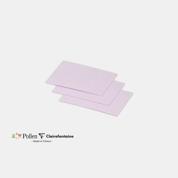 Carte 70x95 velin 210g lilas Pollen