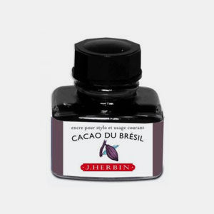 Flasche 30 ml Kakaostifttinte aus Brasilien