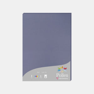Feuille A4 velin 160g myosotis Pollen