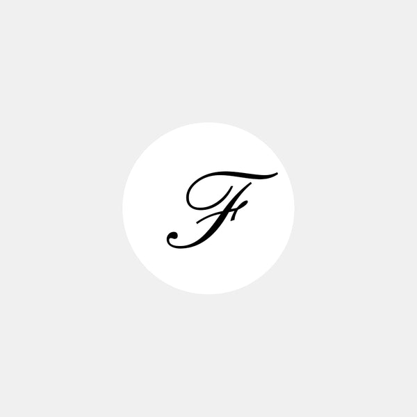 Alphabet Raute Englischer Buchstabe F