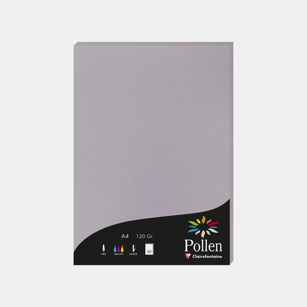 Feuille A4 velin 120g gris koala Pollen