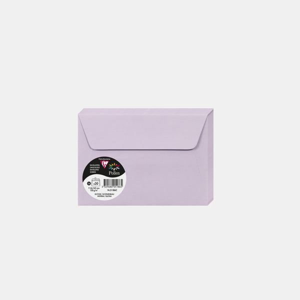 Envelope 114x162 vellum 120g wisteria Pollen