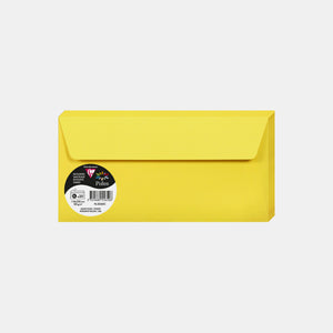 Enveloppe 110x220 velin 120g jaune soleil Pollen