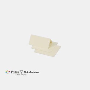 Platzmarkierung 85x80 Pergament 210g Elfenbein Pollen