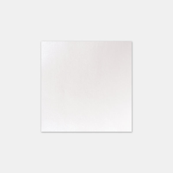 Carte 90x90mm métallisé cristal