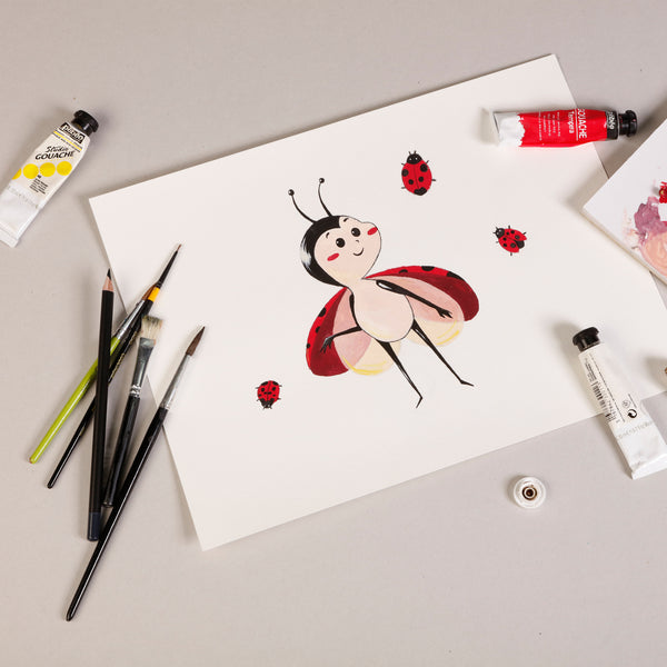 Pochette papier pour gouache et acrylique 360g - 24x32