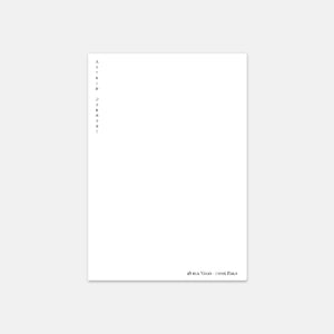 Briefpapier – A5 Classic Vertical