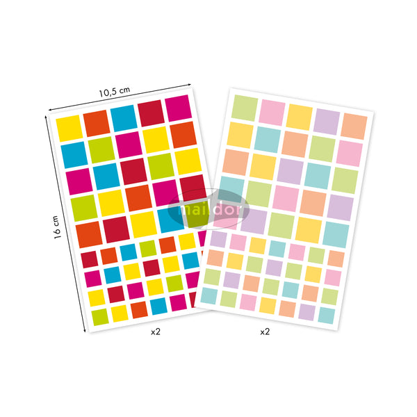 BABY Square stickers