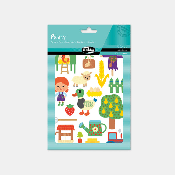 BABY-Farm-Aufkleber
